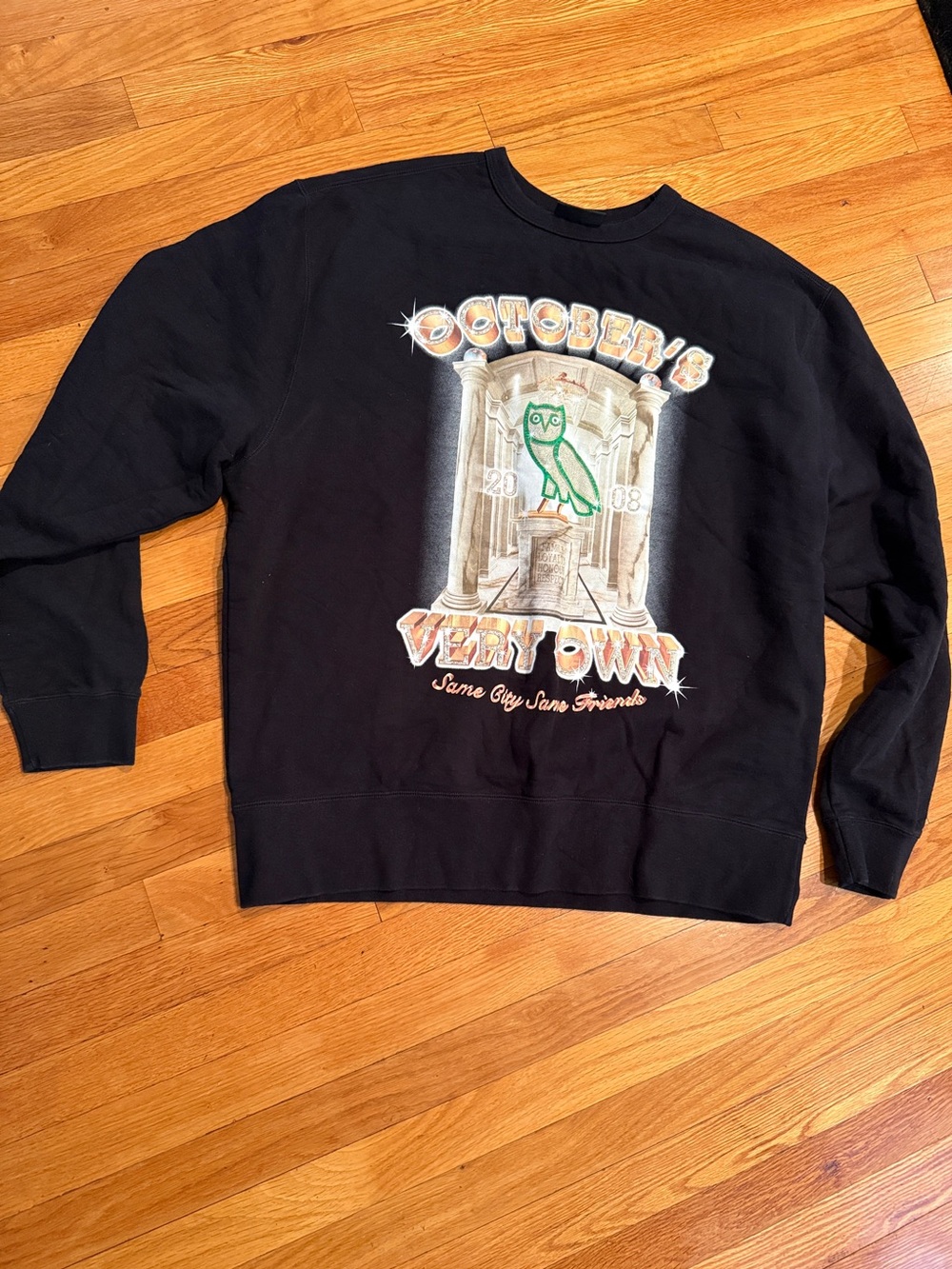 Octobers very own men’s black sweatshirt